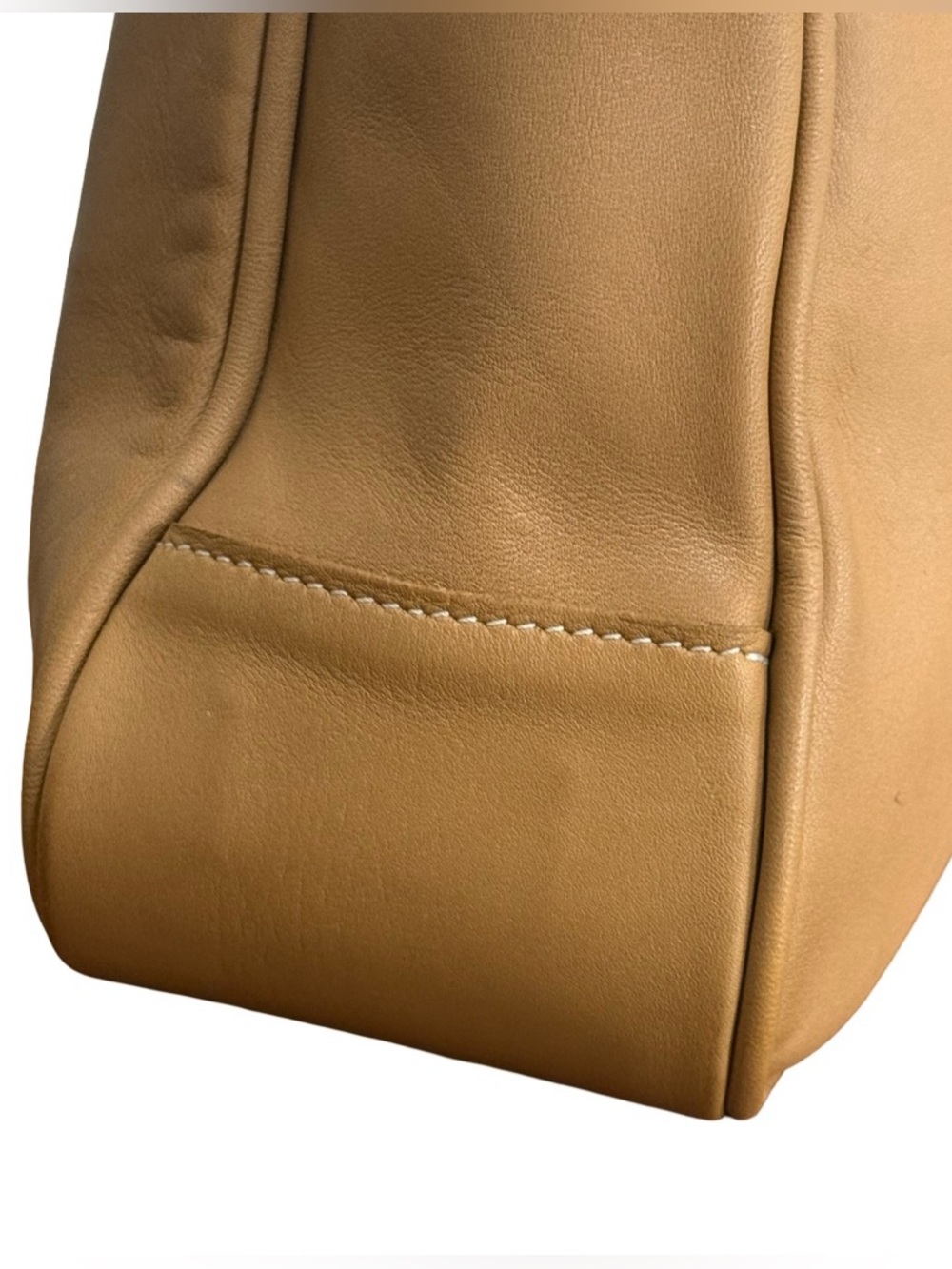 Coach Vintage Hamptons Tan Leather Hobo Shoulder Bag Y2K - Picture 9 of 15